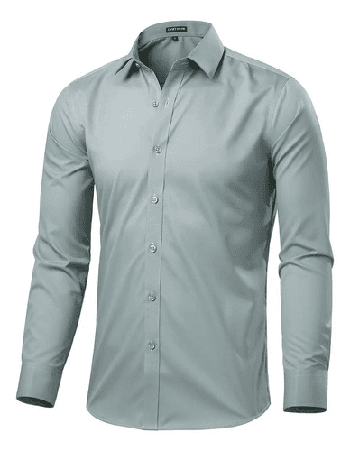 Camisa formal celeste